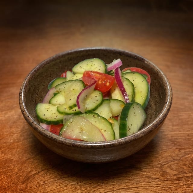 Cucumber Salad.